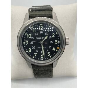 Bulova Automatic Watch C8601556, Green/Silver-about 38mm